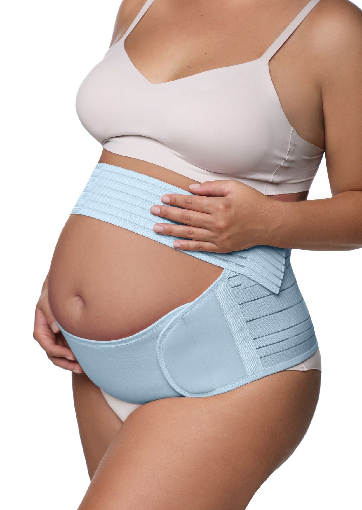 5-in-1 Maternity Support Belt, Blue