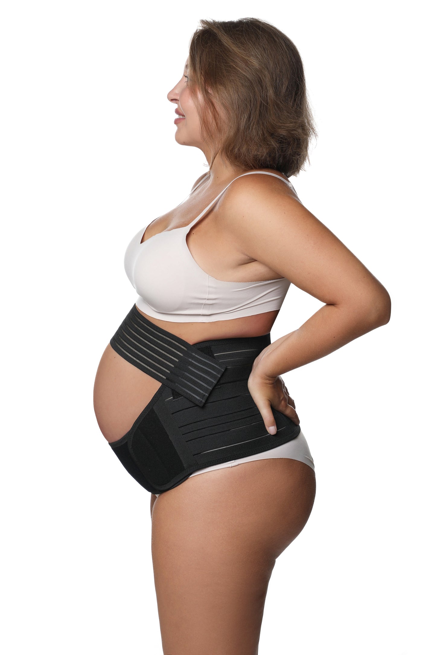 5-in-1 Maternity Support Belt, Black