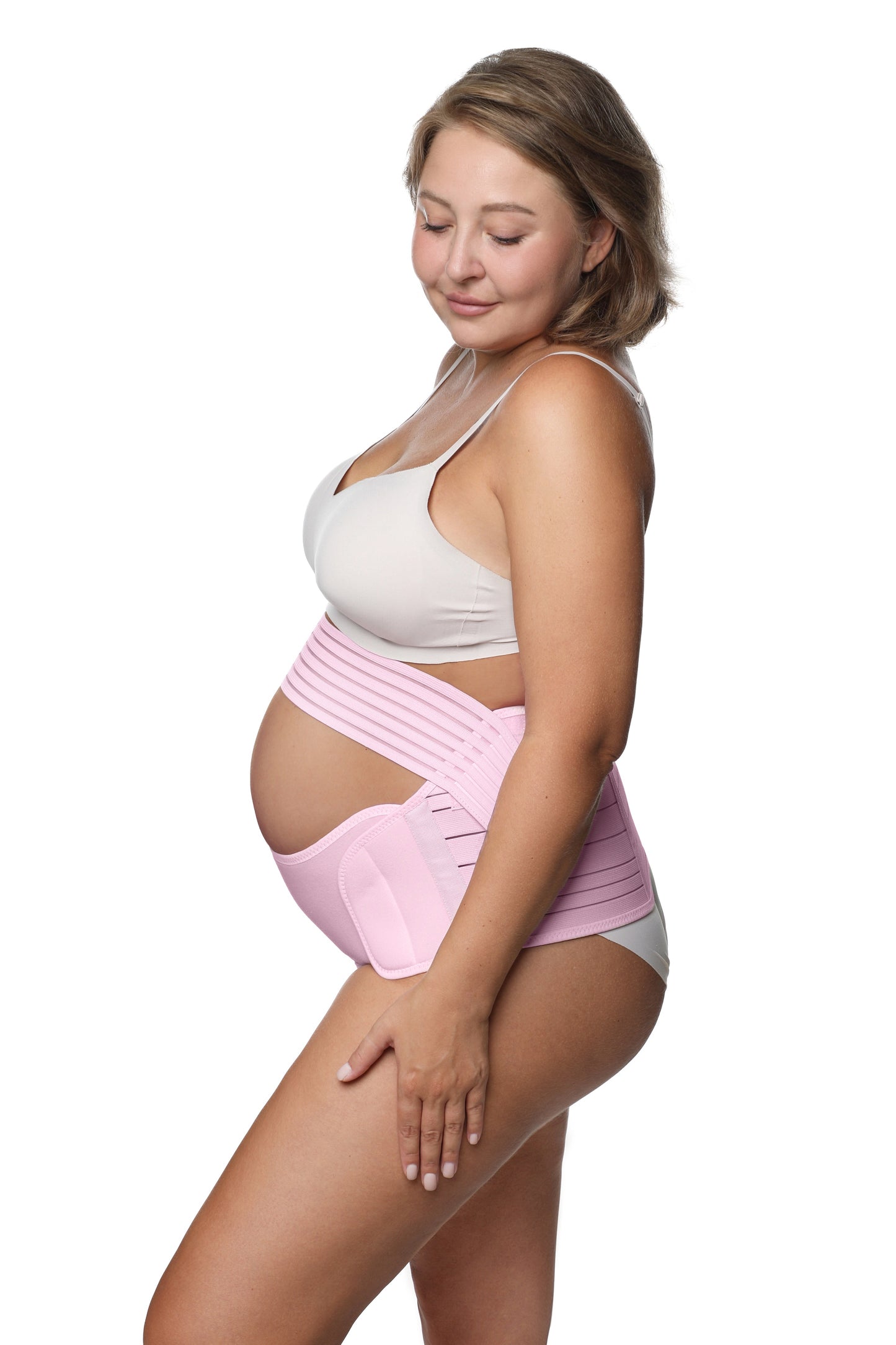  5-in-1 Maternity Support Belt, Pink