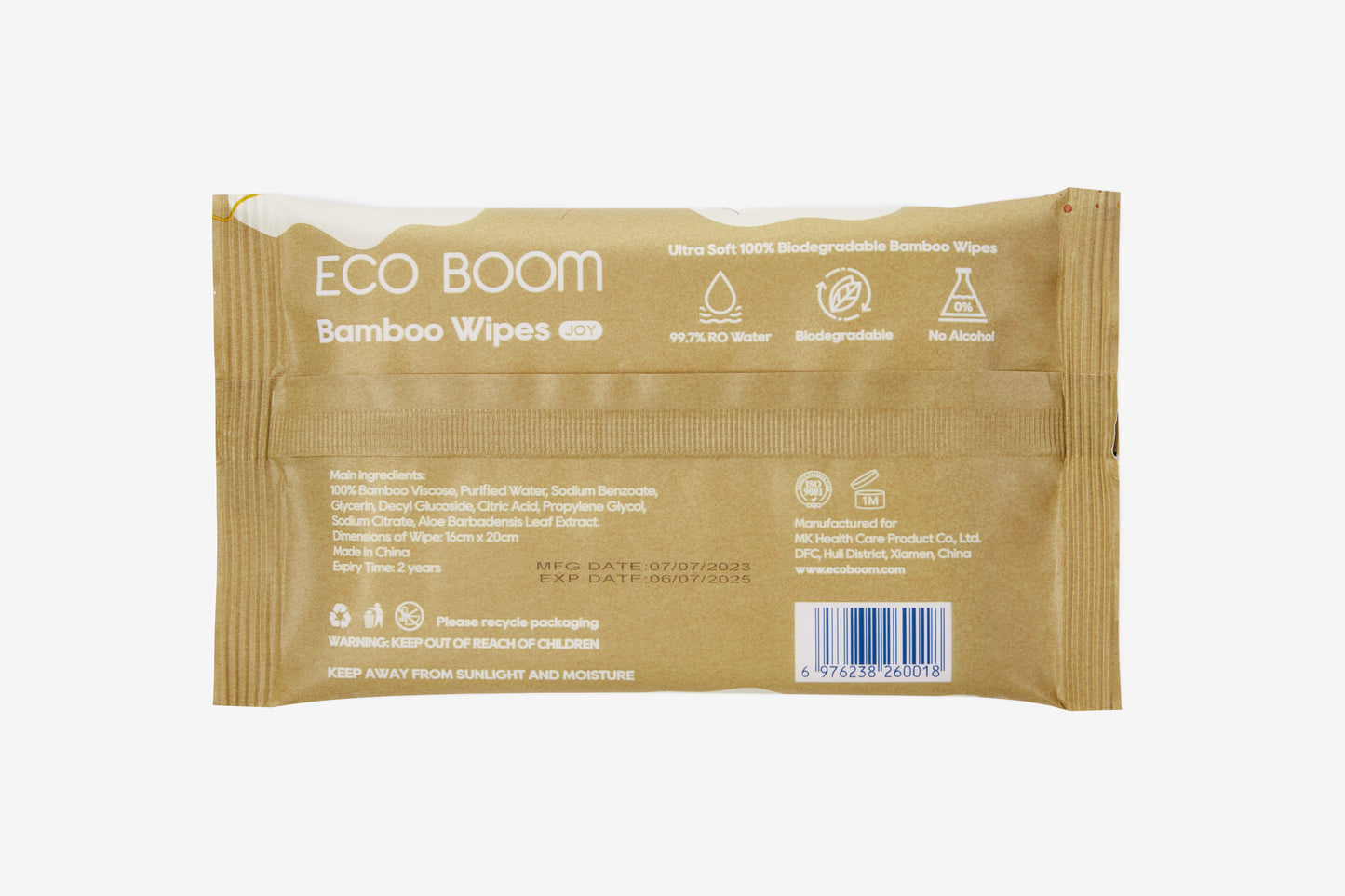 ECO BOOM Wet Wipes 10 pcs