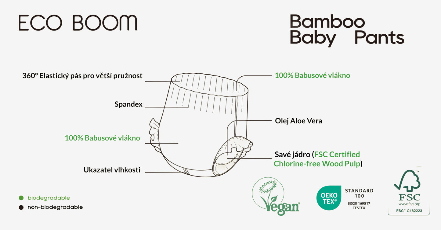 ECO BOOM Baby Pants